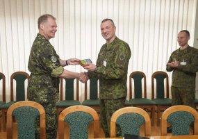 KASP štabe lankėsi Danijos savanorių pajėgų vadas - 4