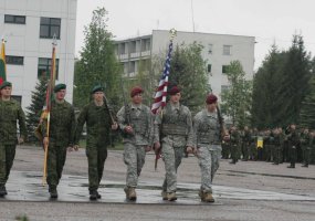Exercise Black Arrow 2014 of Lithuania and the United States kicked off in Rukla - 2