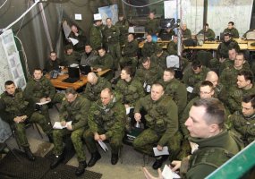 Lithuanian military to train conducting defensive operations at tactical field exercise Black... - 6