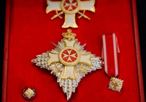 Lietuvos kariuomenės vadui įteiktas Maltos ordino Didysis Karininko Kryžius - 5