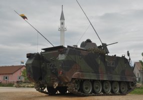 Lietuvių kariai  dalyvavo pratybose „Jungtinis ryžtas 14-04” - 2