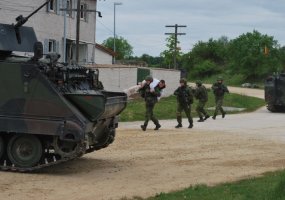 Lietuvių kariai  dalyvavo pratybose „Jungtinis ryžtas 14-04” - 4