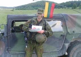 Tarptautinėse operacijose ir pratybose dalyvaujantys Lietuvos kariai balsuoja išankstiniuose... - 4