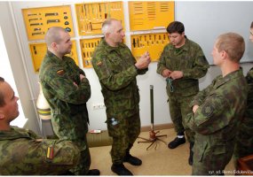 Juozo Lukšos mokymo centre Karo inžinerijos kursuose vyko karių savanorių vadų pratybos - 1