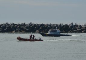 Baltijos jūroje – laivo pažeidėjo sulaikymo pratybos  - 2