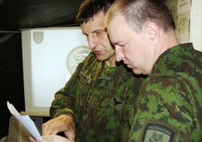 Brigados „Geležinis Vilkas“ štabas rengiasi tarptautinėms pratyboms „Kardo kirtis 2014“ - 1