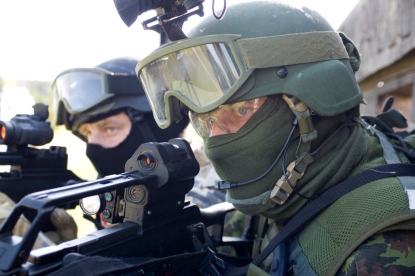 Special operations forces train at Exercise Flaming Sword 2014 in Lithuania