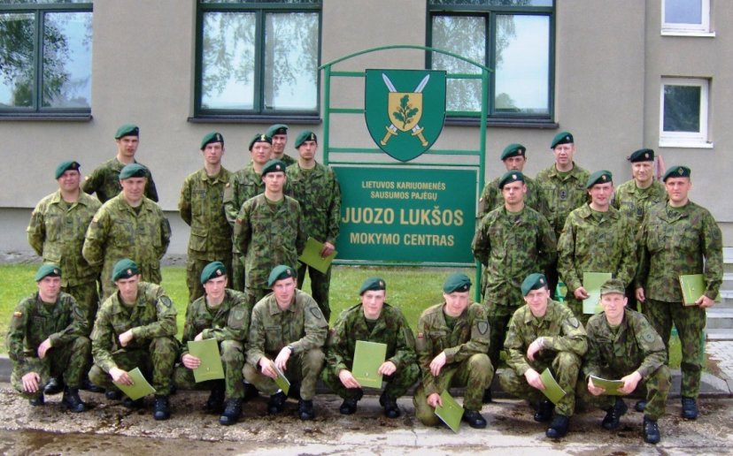 Mokymo centre vyko kulkosvaidininko kursas