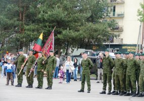 Jurbarkas šventė partizanų pagerbimo ir kariuomenės ir visuomenės vienybės dieną  - 2