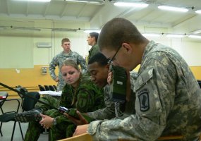 Artileristai tobulinasi kartu su NATO partneriais - 1