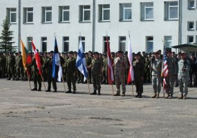 Paskelbta tarptautinių pratybų „Kardo kirtis 2014” Lietuvoje pradžia - 2