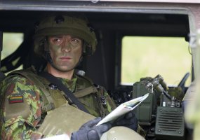 Pratybų „Kardo kirtis 2014“ Latvijoje dienoraštis: kuopa juda į  mūšį - 5