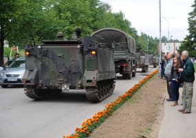 Pratybų „Kardo kirtis“ karinei technikai ir ginkluotei išskirtinis visuomenės dėmesys - 3
