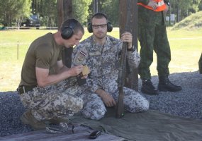 Lietuvos kariuomenės karinės penkiakovės čempionate - 1