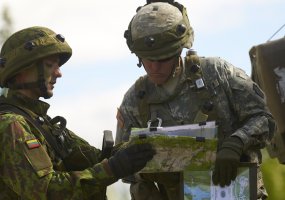 Pratybų „Kardo kirtis 2014“ Latvijoje dienoraštis: karo inžinieriai prakaito negaili - 4