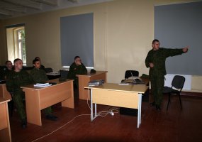Logistikos karininkų bazinio rengimo kursų klausytojų vizitas Vytenio batalione - 3