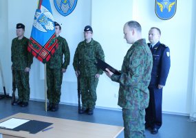 Karių priesaika Oro erdvės stebėjimo ir kontrolės valdyboje - 3