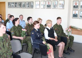 Karių priesaika Oro erdvės stebėjimo ir kontrolės valdyboje - 4