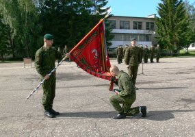 Generolo Romualdo Giedraičio artilerijos batalione pasikeitė vadai - 2