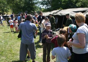 Birutės ulonų bataliono kariai dalyvavo archainės kultūros festivalyje „Jotvos vartai“  - 2