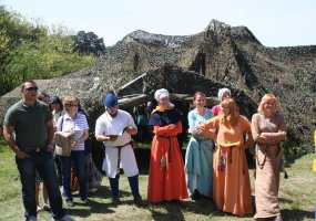 Birutės ulonų bataliono kariai dalyvavo archainės kultūros festivalyje „Jotvos vartai“  - 3
