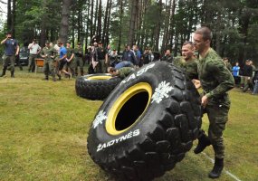 XXIV Savanorių žaidynėse vėl triumfavo Prisikėlimo apygardos 6-oji rinktinė  - 2