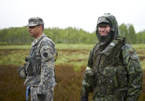 OCTs trained in Lithuania are sharing experience at Exercise Saber Strike 2014 in Latvia  - 1
