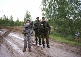 OCTs trained in Lithuania are sharing experience at Exercise Saber Strike 2014 in Latvia  - 3