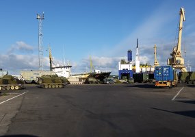 The last military equipment and participants of Saber Strike 2014 are on their way home  - 4