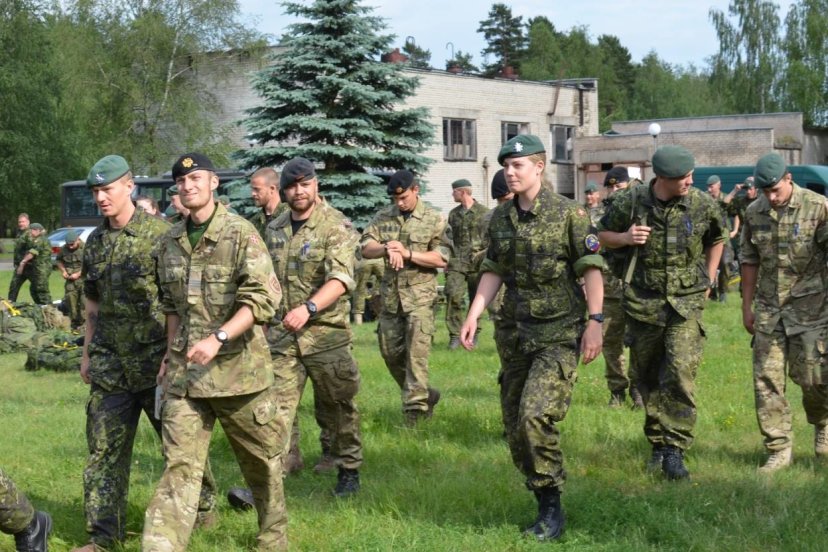 Dalyvauti pratybose „Kardo kirtis 2014“ atvyko Danijos kariai