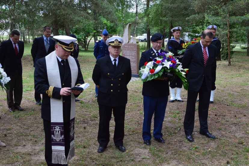 Macikuose pagerbti  per II pasaulinį karą žuvę Jungtinių Amerikos Valstijų kariai 