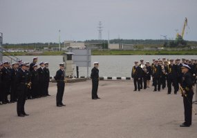 Paminėta Lietuvos karinių jūrų pajėgų atkūrimo diena  - 1