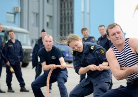 Karinių jūrų pajėgų kariai varžėsi Jūrinės praktikos rungčių varžybose - 3