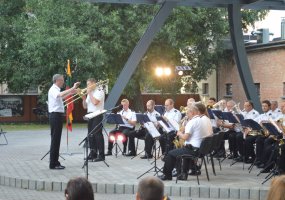 Mindaugo karūnavimo dieną Karinių jūrų pajėgų orkestras Klaipėdai dovanojo koncertą  - 2