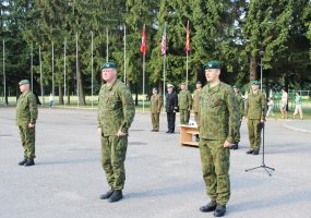 Dragūnų batalionas mini  22-ųjų  metų  įkūrimo sukaktį - 1
