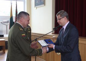 Lietuvos kariuomenės mokykloje – viršininko pareigų perdavimo ceremonija - 3