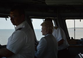 Karinių jūrų pajėgų laivai dalyvavo žuvusiųjų jūroje pagerbimo ceremonijoje - 4