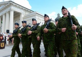 Major General Jonas Vytautas Žukas inaugurated as the new Chief of Defence in the Cathedral... - 6