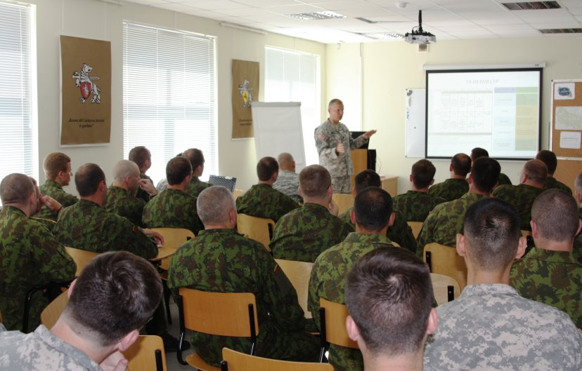 Preparations for oncoming multinational training Saber Junction 2014