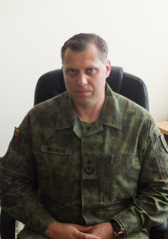 KASP Vyčio apygardos 5-ajai rinktinei vadovaus plk. ltn. Andrius Mickus