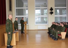 Pagal naujas mokymo programas parengtas pirmasis Puskarininkių karjeros I pakopos kursas - 1