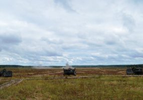 Kęstučio bataliono minosvaidininkai vykdė kovinio šaudymo pratybas iš 120 mm minosvaidžio... - 4