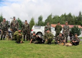 Lietuvos karių ir Valstybės sienos apsaugos tarnybos kinologų mokymai „Sprogmenų paieška su... - 5