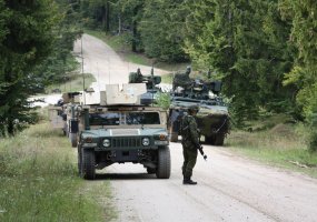 Pratybose „Kardų susikirtimas 2014“ –  finišo tiesioji - 1