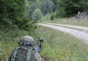Pratybose „Kardų susikirtimas 2014“ –  finišo tiesioji - 4