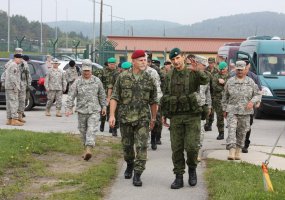 Pratybose „Kardų susikirtimas 2014“ –  finišo tiesioji - 5
