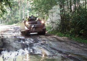 Šarvuočio M 113 vado kursą baigę eiliniai tarnybą tęs Sausumos pajėgose  - 1