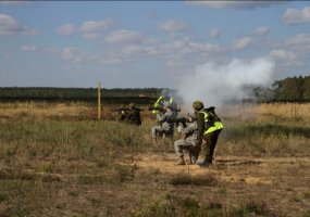 Kęstučio bataliono pėstininkai  pratybas vykdė kartu su JAV kariais - 2