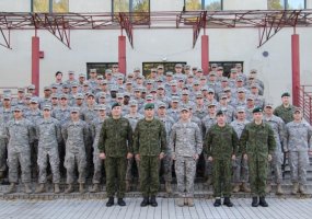 Lietuvos kariai atsisveikino su trečiąją JAV karių pamaina - 2