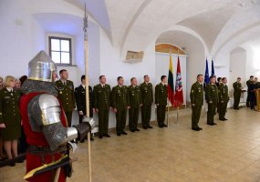 Naujasis Lietuvos kariuomenės vyriausiasis puskarininkis – seržantas majoras Dainius Snarskis - 1